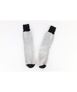 Vintage 70s Streetwear Blank Wool Knit Mountain Hiking Boot Socks Mens L... - €59,03 EUR