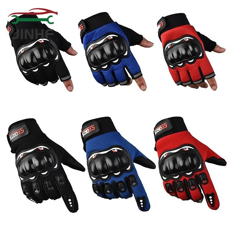 1pair Breathable Anti Slip Gloves Touch Screen Protective Cycling Gloves - £10.76 GBP+