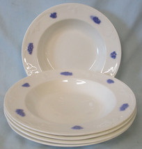 Royal Gustasberg Blue Chelsea Rimmed Soup or Salad Bowl 8 5/8&quot;, Set of 5 - £40.27 GBP