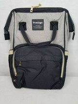 Vemingo  Baby Diaper Bag Grey and Black New V3 - £43.41 GBP