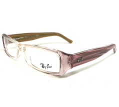 Ray-Ban Eyeglasses Frames RB5185 2433 Brown Clear Pink Fade Horn 51-14-135 - £58.66 GBP