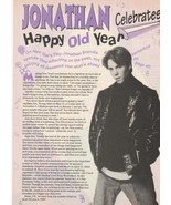 Jonathan Brandis Rider Strong teen magazine pinup clippings teen idols Bop - £1.17 GBP