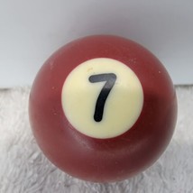 Miniature Pool Ball Small Billiards 1-1/2&quot; Pocket Size SINGLE 7 BALL BRO... - £5.04 GBP