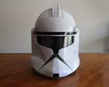 Star Wars Clone Storm Trooper Talking Voice Changer Helmet Hasbro 2008 W... - $35.00