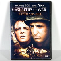 Casualties of War (DVD, 1989, Widescreen, Extended Cut)   Michael J. Fox - £7.57 GBP