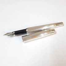 Penna stilografica argento sterling motivo gesso Waldmann Concorde - $247.00