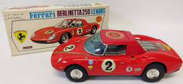 Vintage tin toy Ferrari 10&quot; Berlinetta 250.  Le Mans.  Asahi Japan ATC - £358.87 GBP