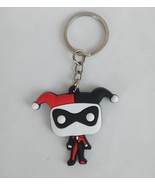 New Harley Quinn DC Rubber 1.5&quot; Keychain - $8.50