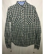 ZARA MAN Young Plaid Long Sleeve Button Down Shirt Size 38 - $12.82