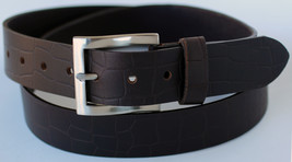 Handmade Heavy Duty Men&#39;s Dress Casual Cow Leather Belt 2633RS - $22.00