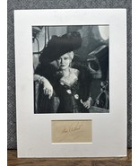 8 X 10 Photo And Autograph Cut Mae West Hollywood Actress Matted - €360,29 EUR