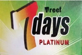 5 Treet 7 Days Platinum Razor Blades - $3.95