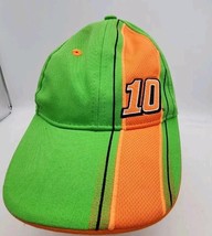 Danica Patrick #10 Green Orange Cap Hat Stewart Hass Nascar Auto Cars Ad... - $17.95