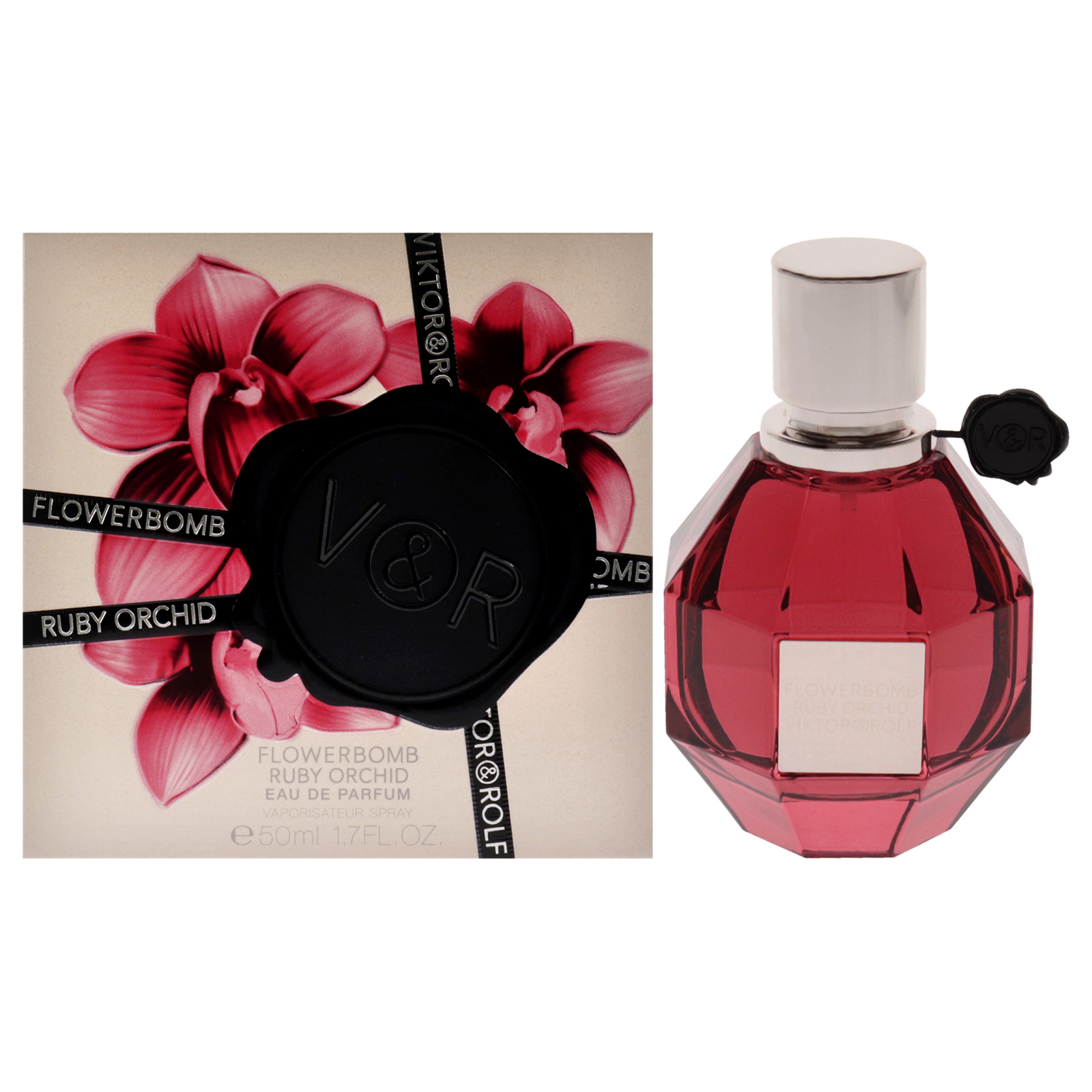 Flowerbomb Ruby Orchid by Viktor and Rolf for Women - 1.7 oz EDP Spray - £49.11 GBP