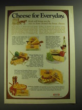 1974 Kraft Cheese Ad - Cheese for Everyday - $18.49