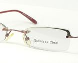 Vintage Rare Alexander P.GP2088 3 Argent / Rouge Rose Lunettes 48-19-135... - $65.88