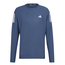 adidas Own the Run Base Long Sleeve Tee Men&#39;s Running Shirts Asia-Fit NWT IN1488 - £40.97 GBP