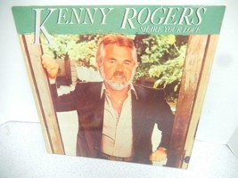 Record ALBUM-KENNY ROGERS- Share Your Love - 33 1/3 RPM- USED- L118 - £4.57 GBP