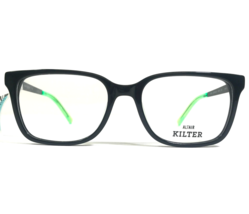 Altair Kilter Kids Eyeglasses Frames K4014 001 BLACK Green Square 49-16-135 - £40.28 GBP