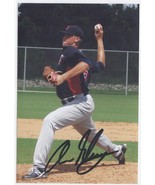 Aaron Slegers Signed Autographed 4x6 photo twins prospect - $9.46