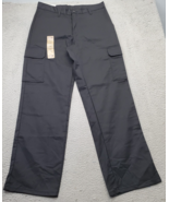 Dickies Flex Cargo Pants Mens 32x32 Black Relaxed Fit Below Waist Straig... - €18,19 EUR