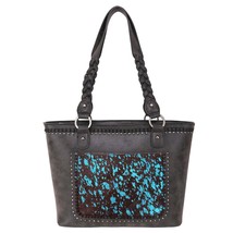 Tote Trinity Ranch Concealed Carry Purse Handbag Black NEW - $48.99