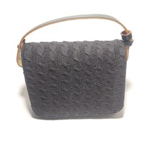 NWT OBAG Green and Black Wool Leather Mini Tote Handbag - $69.99