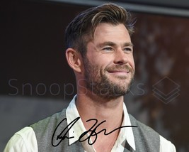 Chris Hemsworth Signed 8x10 Glossy Photo Autographed RP Signature Poster Wall Ar - £13.58 GBP