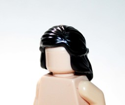 Black Long Female Hair For Minifigure Packs - $3.86