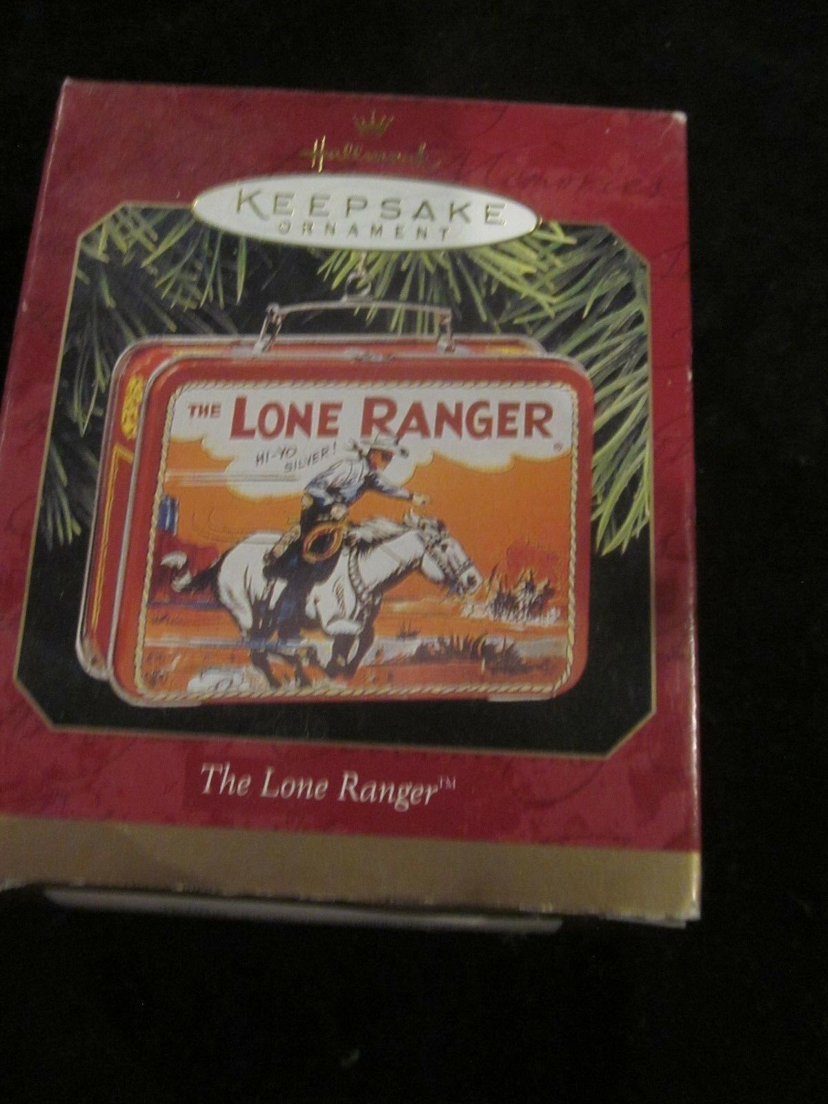 Hallmark Keepsake Ornament 1997 The Lone Ranger Nostalgic Lunch Box New in Box - £7.98 GBP