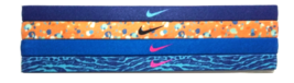 NEW Nike Girl`s Assorted All Sports Headbands 4 Pack Multi-Color #4 - £13.82 GBP