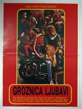Original Vintage Movie Poster Groznica Ljubavi EXYU Radovanovic Strljic ... - £31.60 GBP