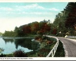Deerfield River Along Mohawk Trail Massachusetts MA UNP Unused WB Postca... - £2.06 GBP