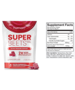 Human-N Super Beets 60 Chews Pomegranate berry Flavor for Heart Health - $491.02 MXN