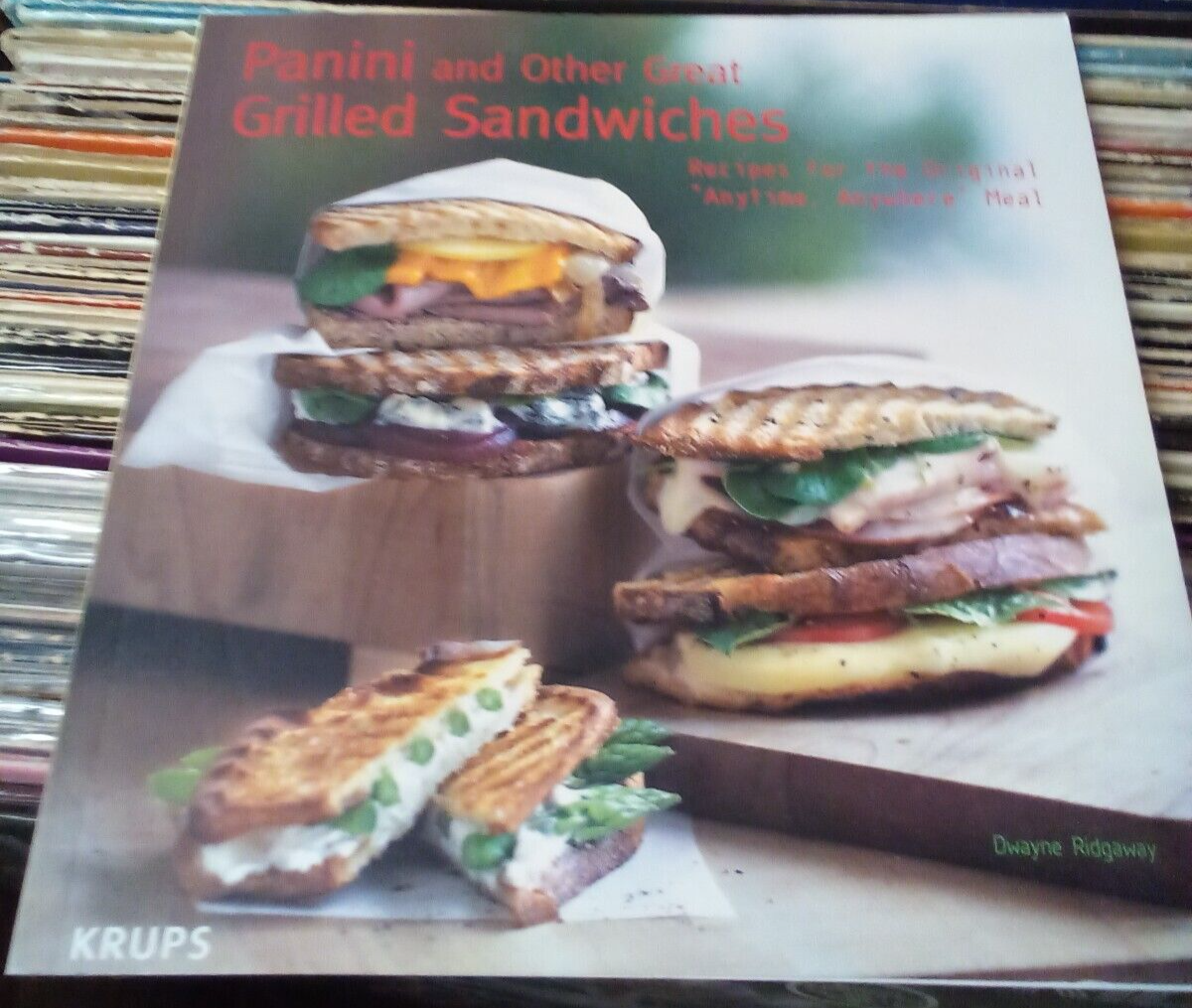 Panini and Other Great Grilled Sandwiches Dwayne Ridgaway Paperback Book - $0.99