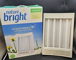 Nature Bright Sun Touch Plus Light and Ion Therapy Lamp White In The Box - $542.55 MXN