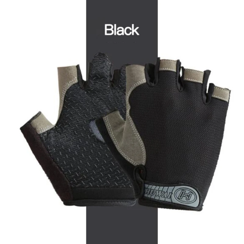 New Cycling Anti-slip Anti-sweat Men Women Half Finger Gloves  Anti-shoc... - £43.00 GBP