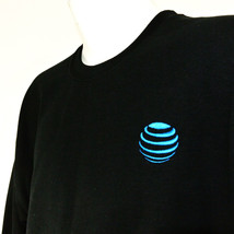 AT&amp;T Mobility Employee Uniform Sweatshirt Black Size L Large NEW - $33.68