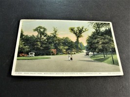 Penn Valley Park, Monument Santa Fe Trail - Kansas City, Mo. -1900s Postcard. - £8.37 GBP