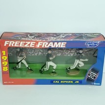 1998 Starting Lineup Freeze Frame Cal Ripken Jr Action Figure Box Damage NEW - £18.09 GBP