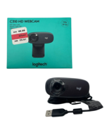 Logitech C310 HD Webcam 720p USB Plug with Microphone for PC Laptop - $239.89 MXN