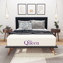 Bed In A Box Napqueen 8&quot; Cooling Gel Full Size Medium Firm Memory Foam Mattress. - £186.19 GBP