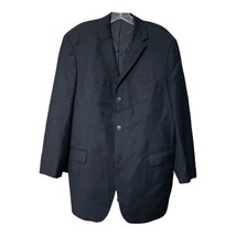 BOSS Hugo Boss Neiman Marcus Mens Navy Blue Blazer Sports Coat Size 42R - £22.91 GBP