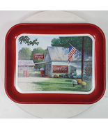Vintage 2002 American Lane Coca Cola Metal Serving Tray 13x10 Inch Adver... - $307.72 MXN