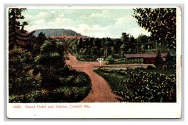 Grand Hotel and Station Catskill Mountains New York NY UDB Postcard N23 - £5.45 GBP