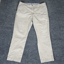 Polo Ralph Lauren Pants Mens 38x30 (38x28) Beige Chino Stretch Straight ... - £16.17 GBP