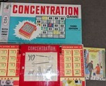 1962 Concentration Board Game 3rd Edition Milton Bradley Complete Very G... - $45.53