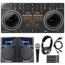 Pioneer DJ DDJ-REV1 Scratch Style 2-Channel Controller w Speakers + Head... - £467.24 GBP