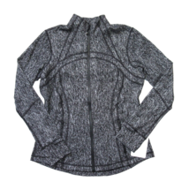 NWT Lululemon Define Jacket Rulu in Black White Suited Jacquard Full Zip 12 - £89.27 GBP