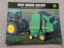 2000 John Deere New Round Balers Brochure Catalog  - £5.40 GBP